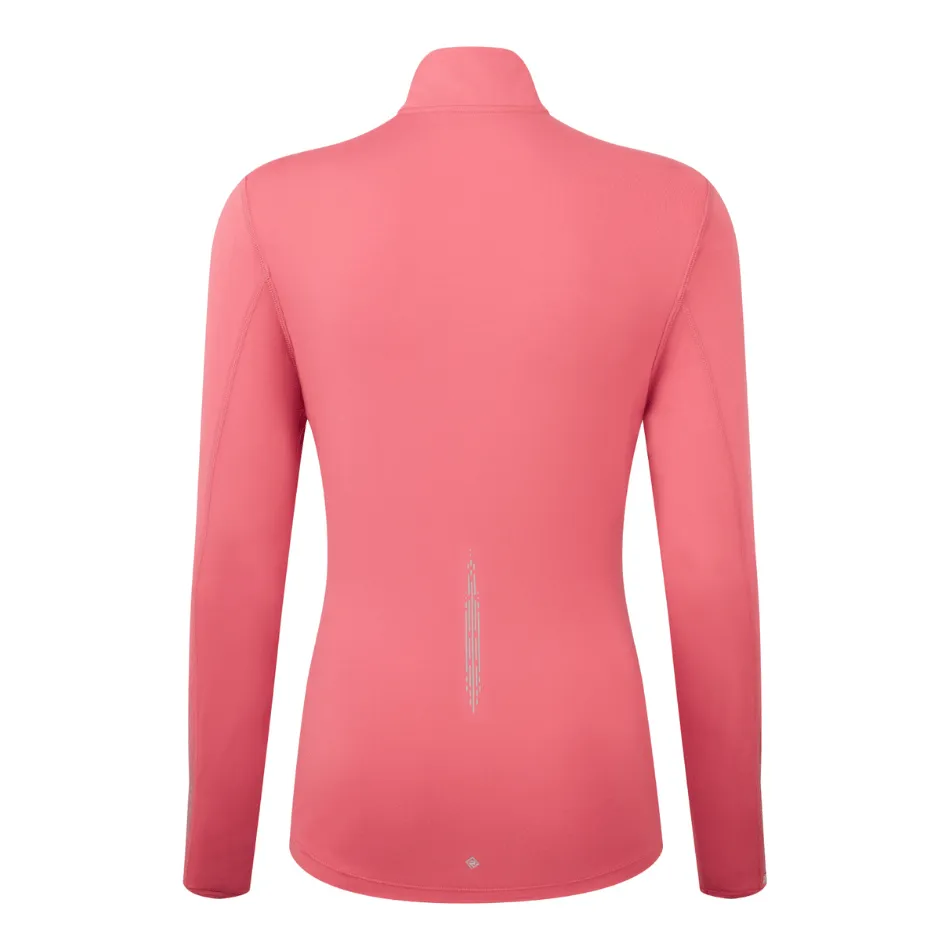 Ronhill Women's Tech Reflect 1/2 Zip Top in Salsa/Reflect AW24