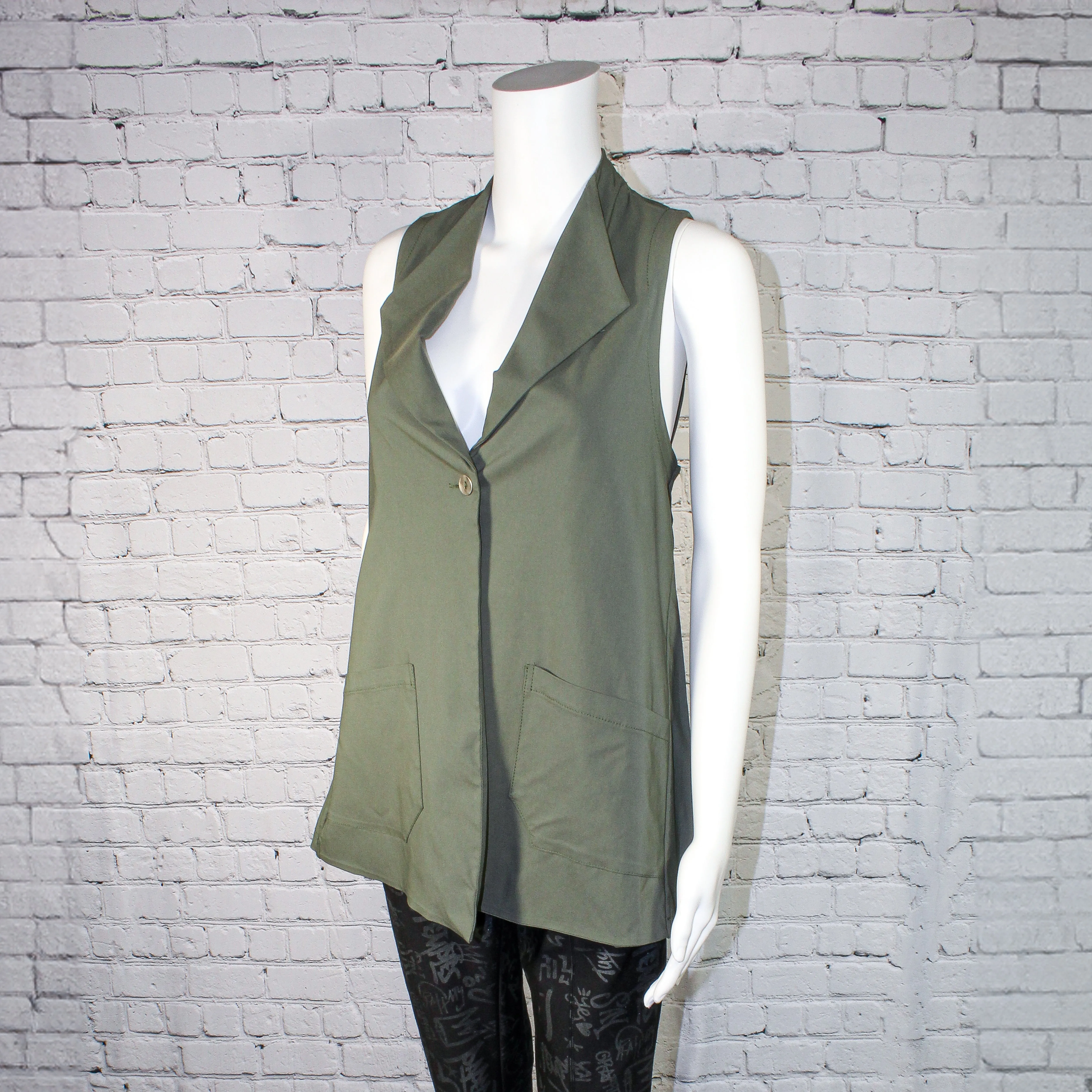 SALE! Corbin Vest in Olive by Porto