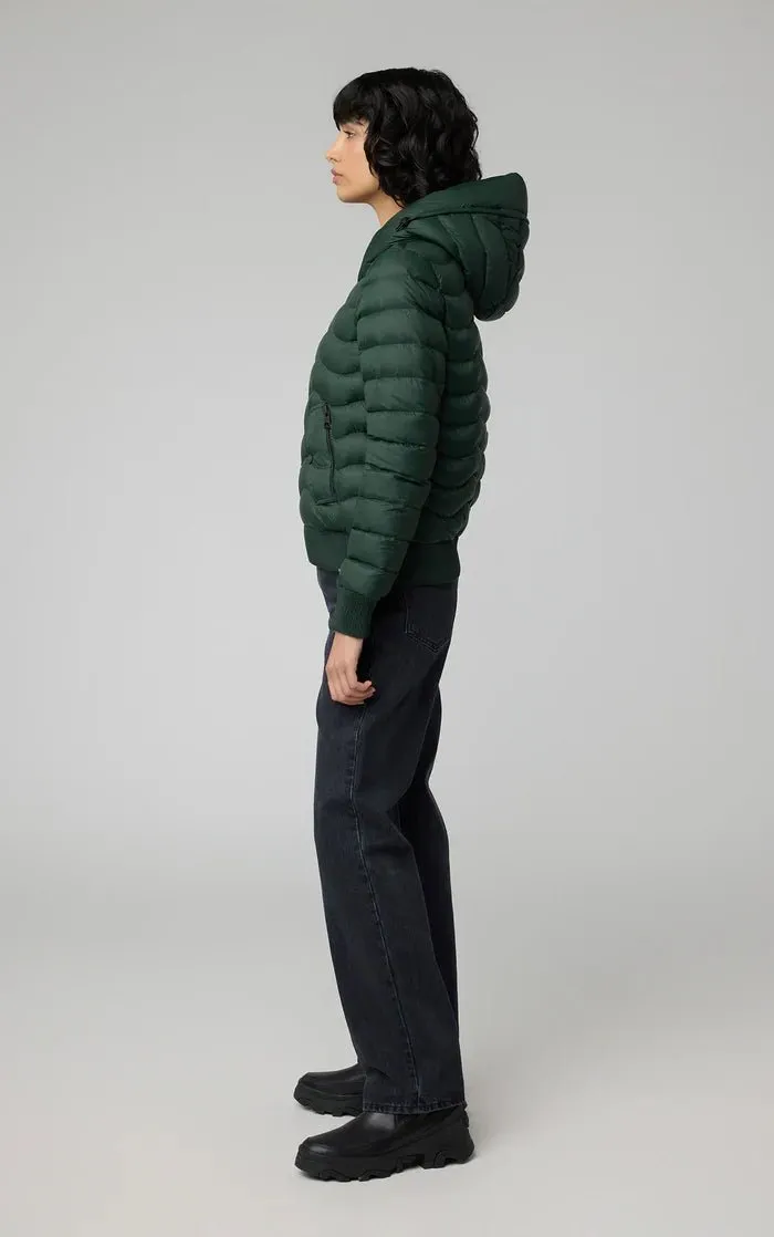 SOIA&KYO SENNA-V - Sustainable Lightweight Down Bomber With Hood