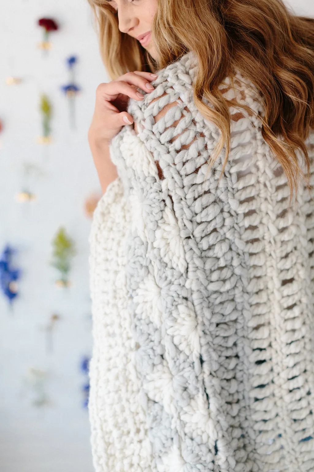 Starburst Cloud Poncho Pattern