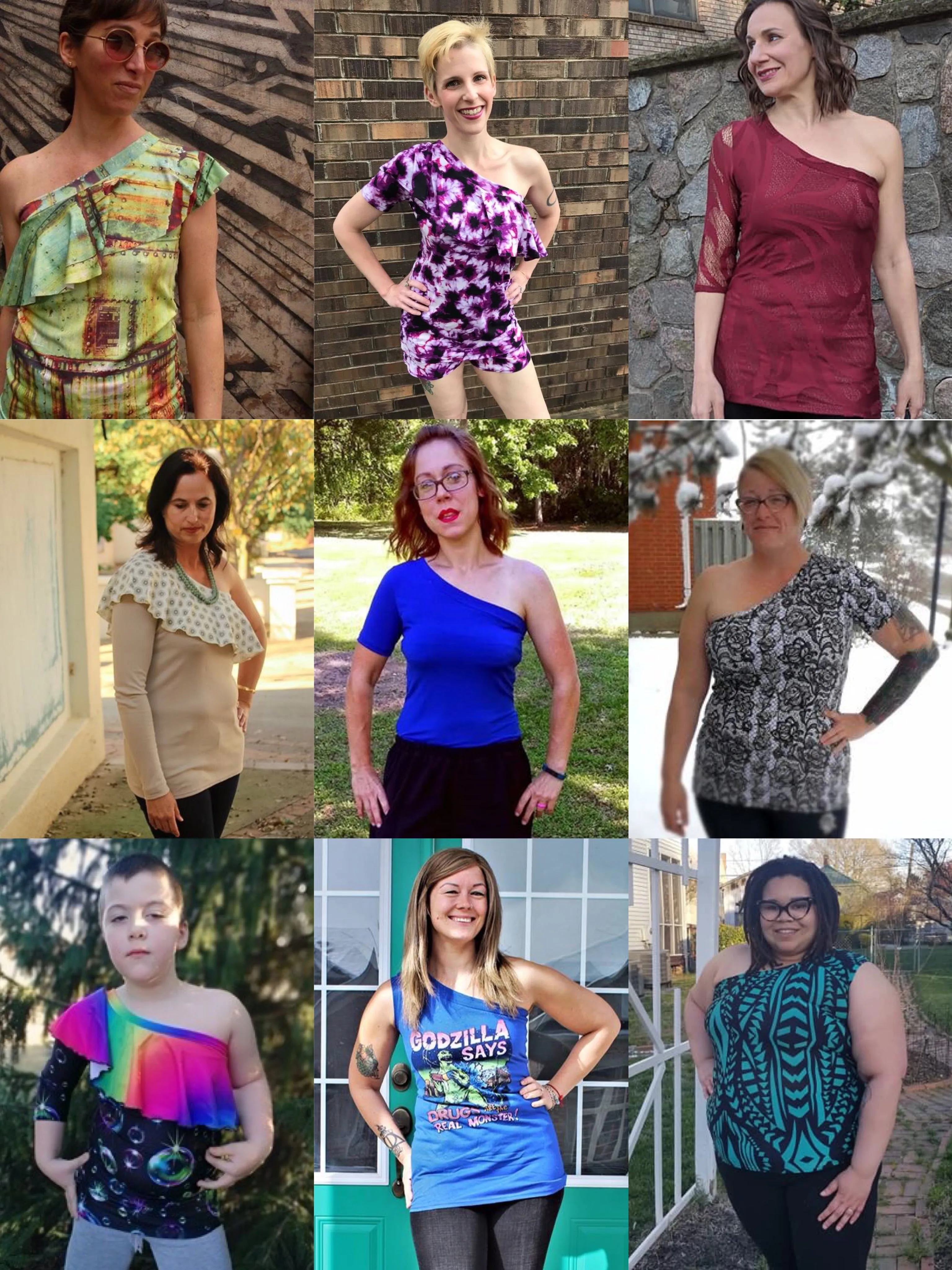 The Edgy Top PDF Sewing Pattern