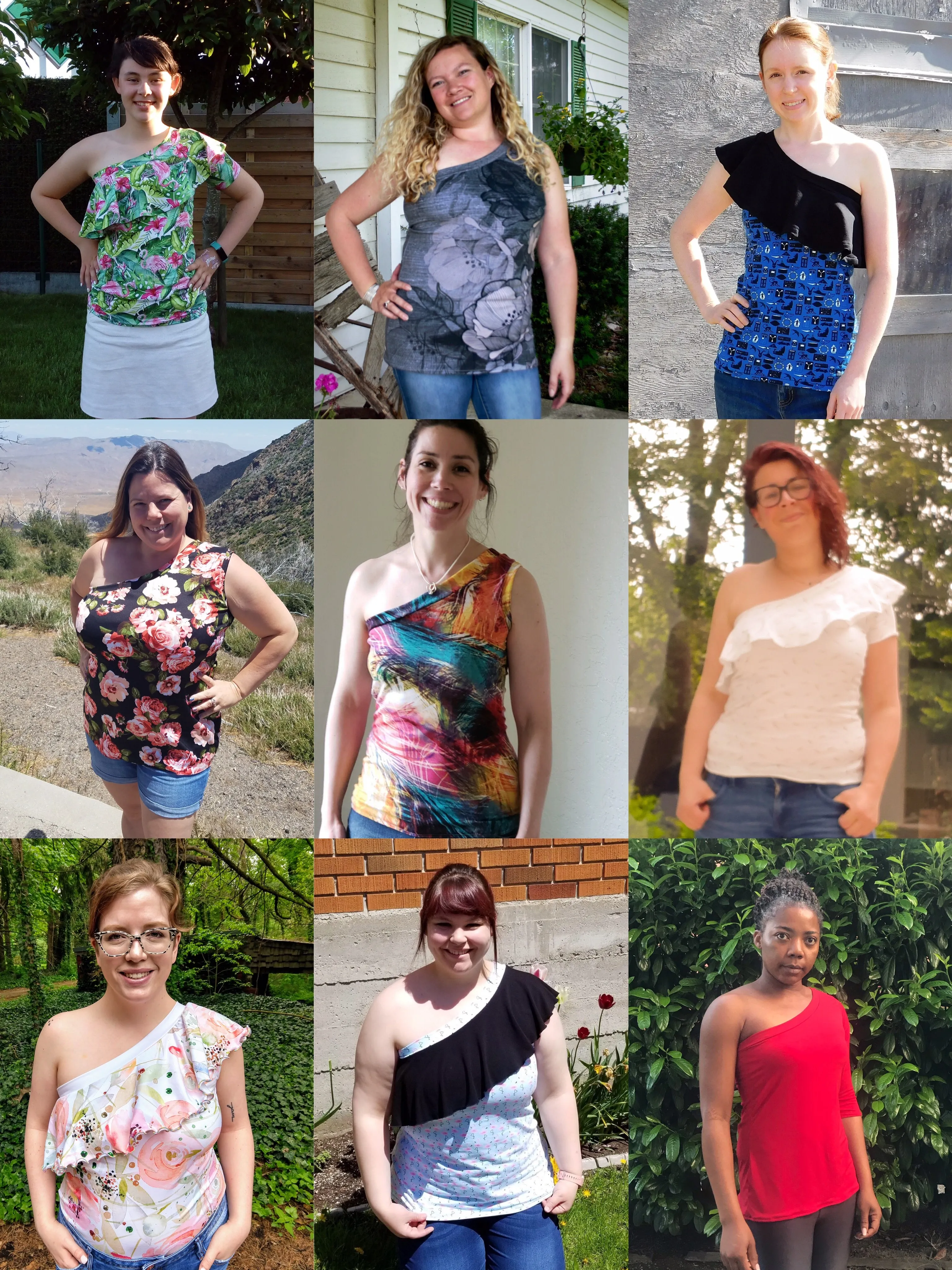 The Edgy Top PDF Sewing Pattern