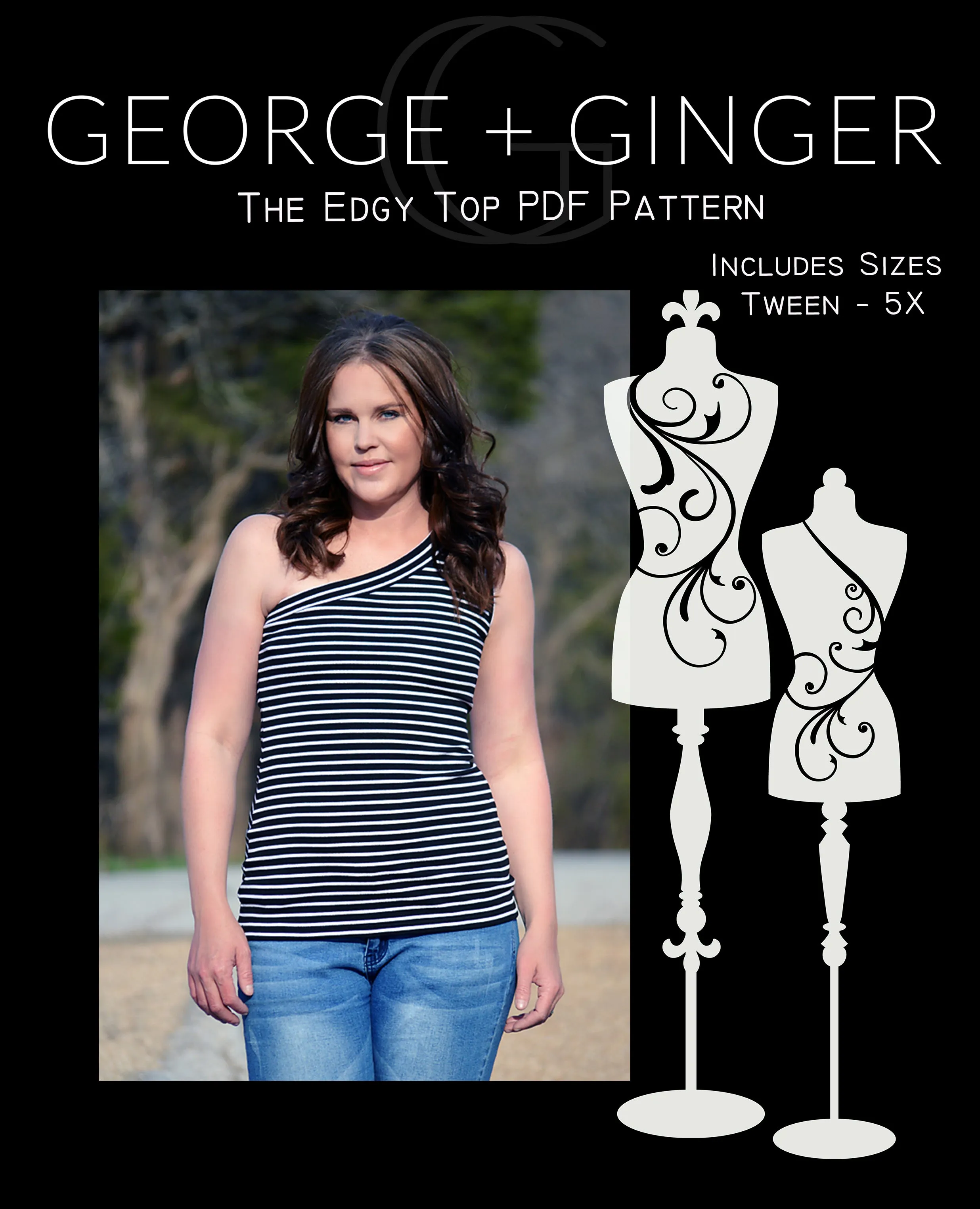 The Edgy Top PDF Sewing Pattern