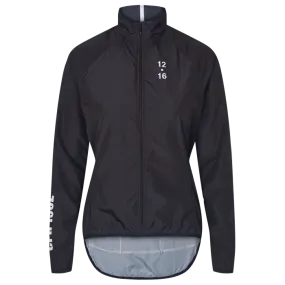 Twelve Sixteen Wind/Rain Jacket Elite 174 Black/White Woman