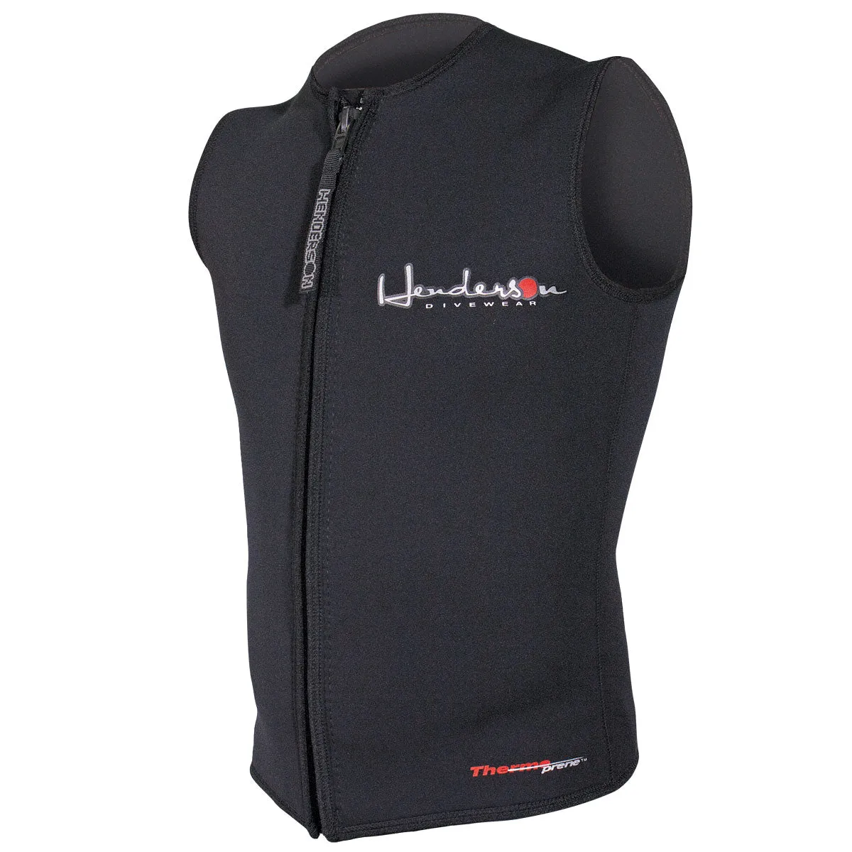 Used Henderson Man 3mm Thermoprene Zipper Vest Scuba Diving Wetsuit, Size: X-Large