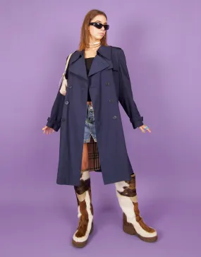 Vintage double breasted midi trenchcoat