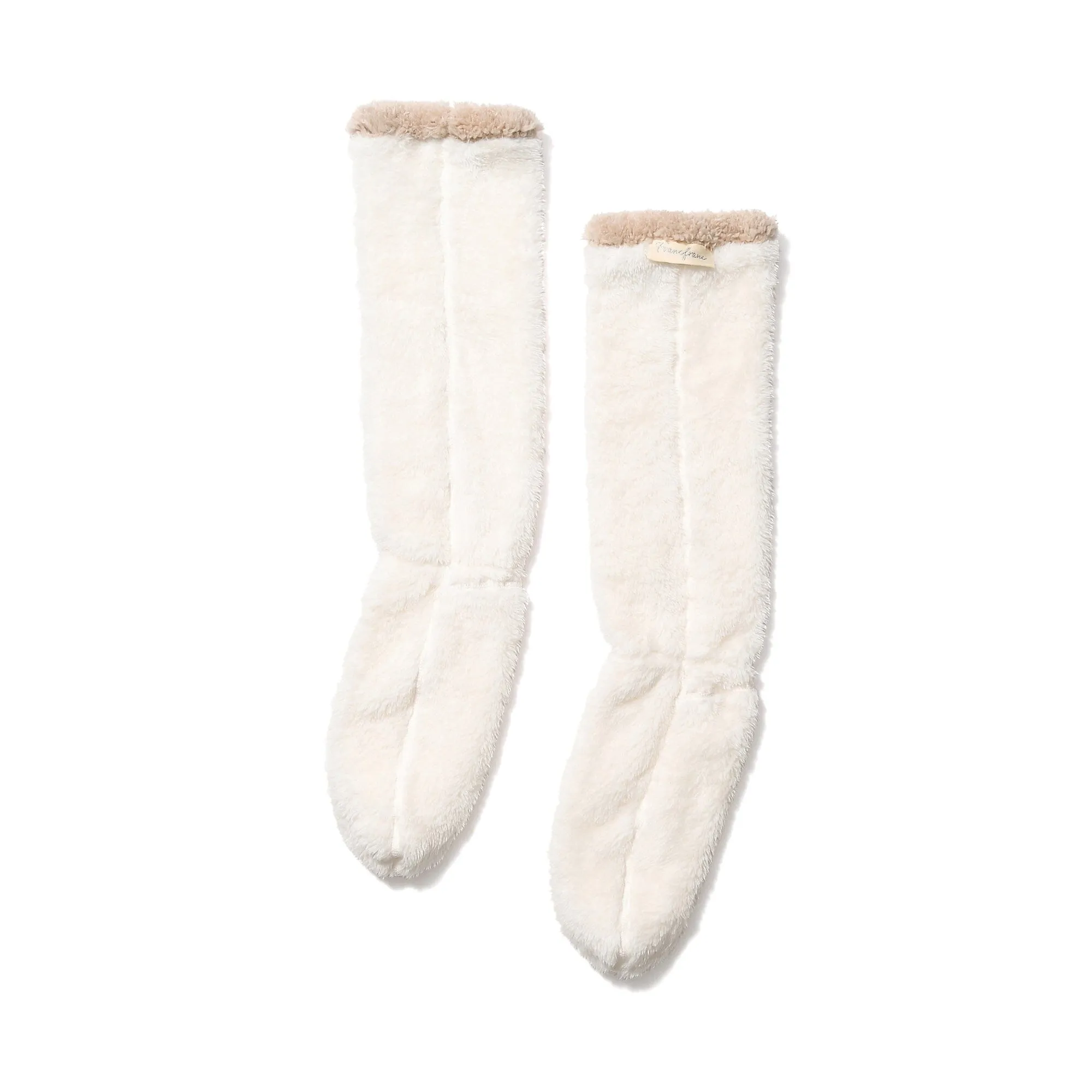 Warm Fleece Socks  White