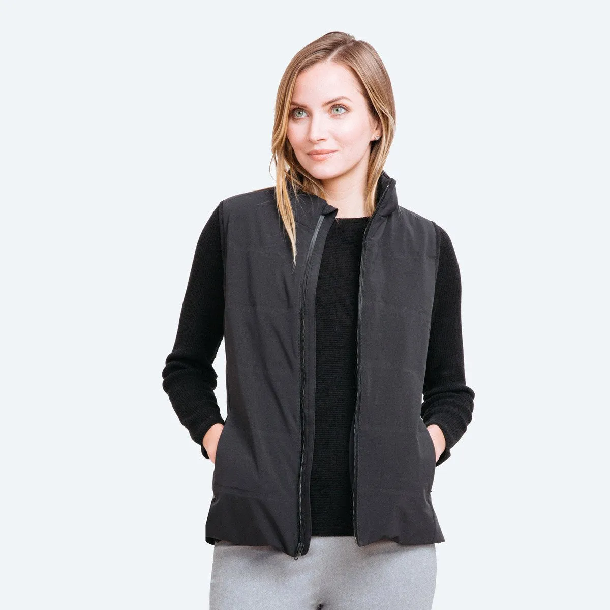 Women's Mercury Intelligent Heated Vest - Black