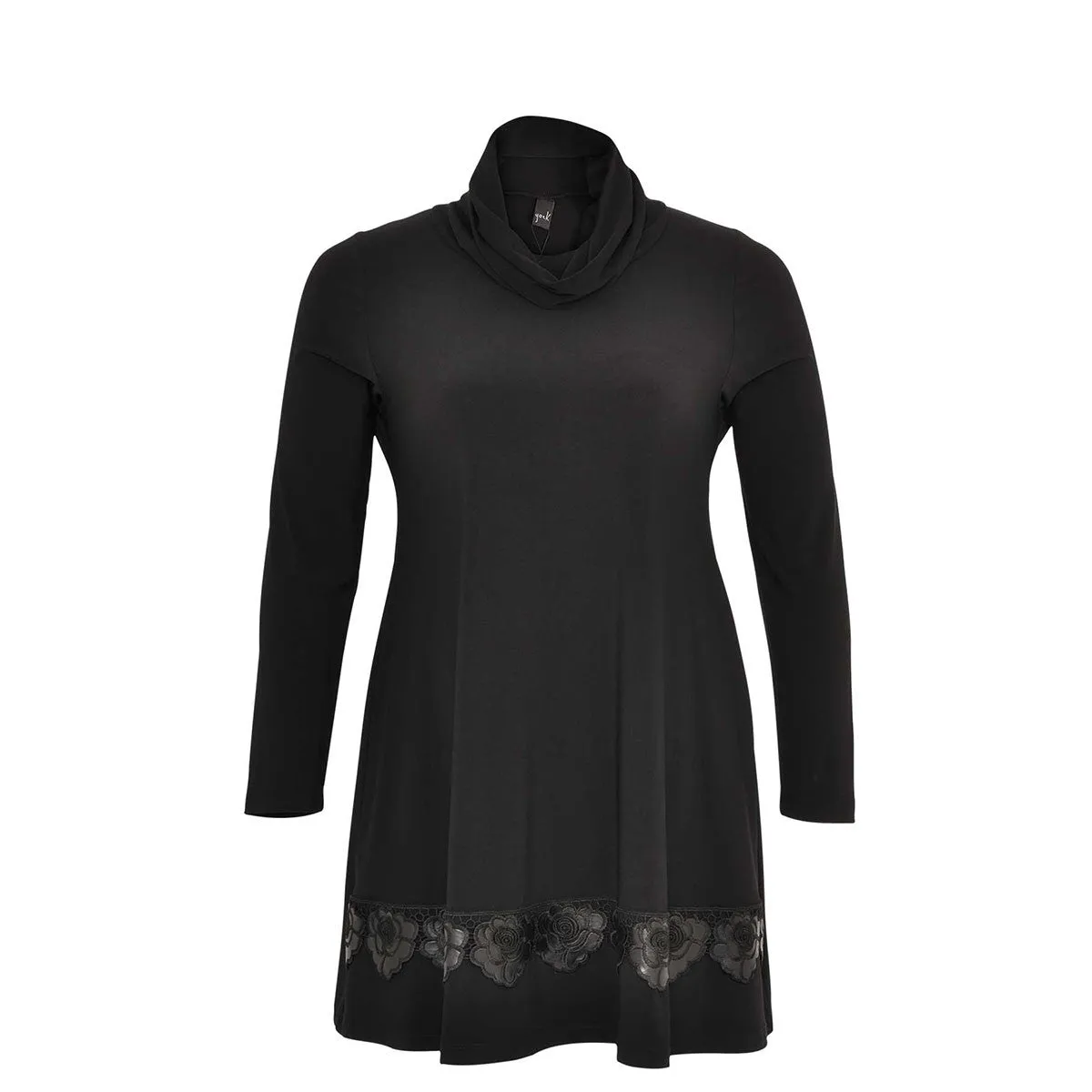 Yoek Shirt with Leather Lace